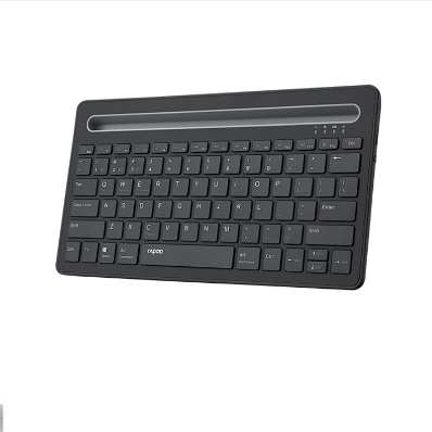 RAPOO XK100 US-Black Bluetooth Keyboard With Tablet Stand