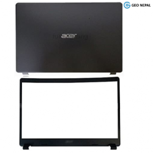 Laptop Housing AB for Acer Aspire 3 A315-56 N19C1 A315-56-594W A315-54-56KY A315-54-54L5 A315-56-561V 56TW 15.6 Inches Black Housing
